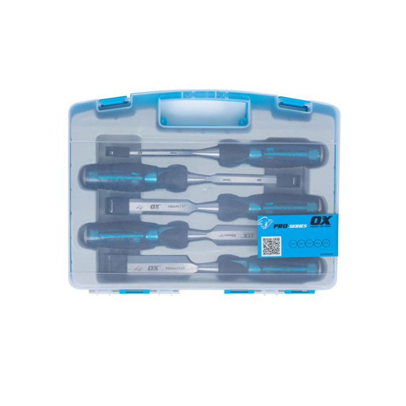 OX 5 PIECE WOOD CHISEL SET