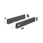 InnoTech Atira Drawer side profile set, 470 x 70 mm, anthracite, left and right