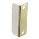 BMB striker plate, 37 x 13.5 x 8mm angled, nickel plated, ea.