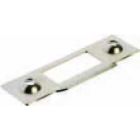 BMB striker plate for slam locks, recessed, nickel plated, ea.