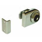 BMB glass door lever lock, nickel plated, ea.