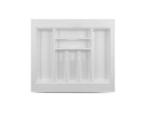 Cutlery Insert (suits 700mm drawer) 630Wx550Dx55H KC108, White