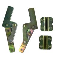 Mirror movement bracket, 4 pieces per set, Zinc plated, each