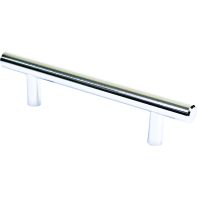 Handle "Bar12" 12mm Steel Cross Bar 96mm c/c (146mm) Brushed Nickel