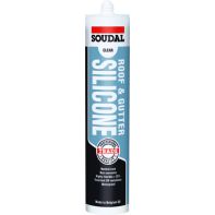 Soudal Roof & Gutter Silicone Translucent 300ml