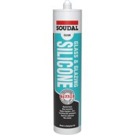 Soudal Glass & Glazing Silicone 300ml