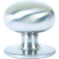Knob "Tours" 38mm Brushed Nickel