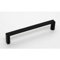 Handle "Lucca" 12mm Flat 160mm c/c Matt Black