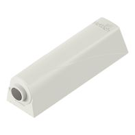 Magnet, for screwing on, Short travel, white