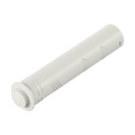 Pin, for drilling in, Short travel, white