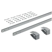 SlideLine M Profile sets: 2 profiles, Profile height 16 mm, Length 4000 mm