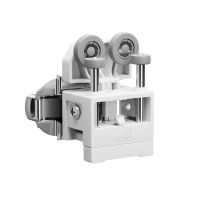 WingLine L, Running components, single hinge, with self closing feature, 12, white, left
