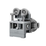 WingLine L, Running components, single hinge, without self closing feature, 12, grey, right