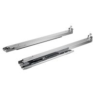 Full extension runner, Bottom panel installation Actro 5D L (40 kg) with Silent System, compatible with Push to open Silent, 350 mm, left and right