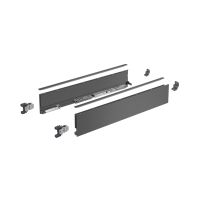AvanTech YOU Drawer side profile set, height 101 mm x NL 450 mm, anthracite, left and right