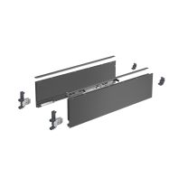 AvanTech YOU Drawer side profile set, height 139 mm x NL 300 mm, anthracite, left and right