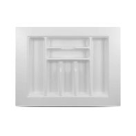 Cutlery Insert (suits 800mm drawer) 730Wx550Dx55H KC109, White