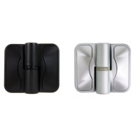 METLAM Toilet partition spring hinge "Moda", hold adjustable, iRH/oLH, screw-fix, SCP (each)