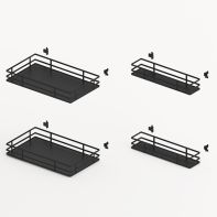 Iseo basket set 2+2 400 CW600 anthracite