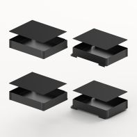 Orta shelf set 200 DW600 anthracite