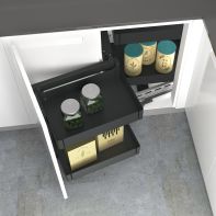 GORO corner unit set DW450 LH 200 ac