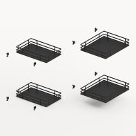 Goro shelf set 400 DW500 anthracite