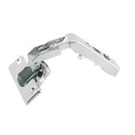 50∞ / 65∞ Intermat hinge for corner cabinet folding doors without self closing feature, overlay, TH-drilling pattern 52 x 5.5 mm, for pressing in