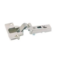 95∞ Intermat Spezial thick door hinge, door thickness up to 43 mm, half overlay,TH-drilling pattern 52 x 5.5 mm, for screwing on