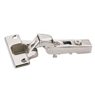 110° Intermat hinge (Intermat 9943), half overlay, Opening angle 110°, TH-drilling pattern 52 x 5.5 mm, for screwing on
