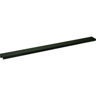 Handle "Jay 3.0" Finger Pull, 30mm lg, 20mm c/c, face fix w/screws, matt black, each
