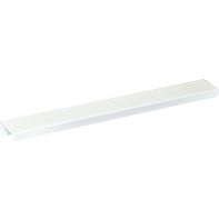 Handle "Jay 3.0" Finger Pull, 30mm lg, 20mm c/c, face fix w/screws, matt white, each
