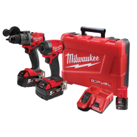 Milwaukee M18 Cordless FUEL 2 Piece 5.0Ah Kit