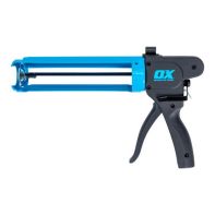 OX Pro Rodless Caulk Gun 10oz; 7:1 Thrust Ratio