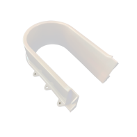 U-shape under sink drawer accessory Plastic 85H x 240L x 135W White