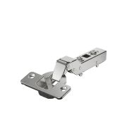 Veosys 105∞-stainless steel hinge, half overlay, TH - drilling pattern 52 x 5.5 mm, for screwing on
